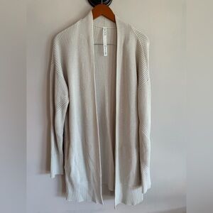 Lululemon Athletica Cream Cardigan